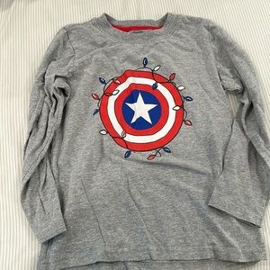 Marvel Captain America Christmas Shirt 5T